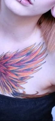 Фото тату феникс для девушек 18.07.2019 №048 — tattoo phoenix for girls — tatufoto.com