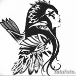 эскиз тату эльф 16.07.2019 №044 - sketch tattoo elf - tatufoto.com