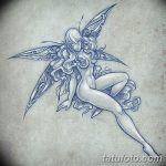 эскиз тату эльф 16.07.2019 №099 - sketch tattoo elf - tatufoto.com