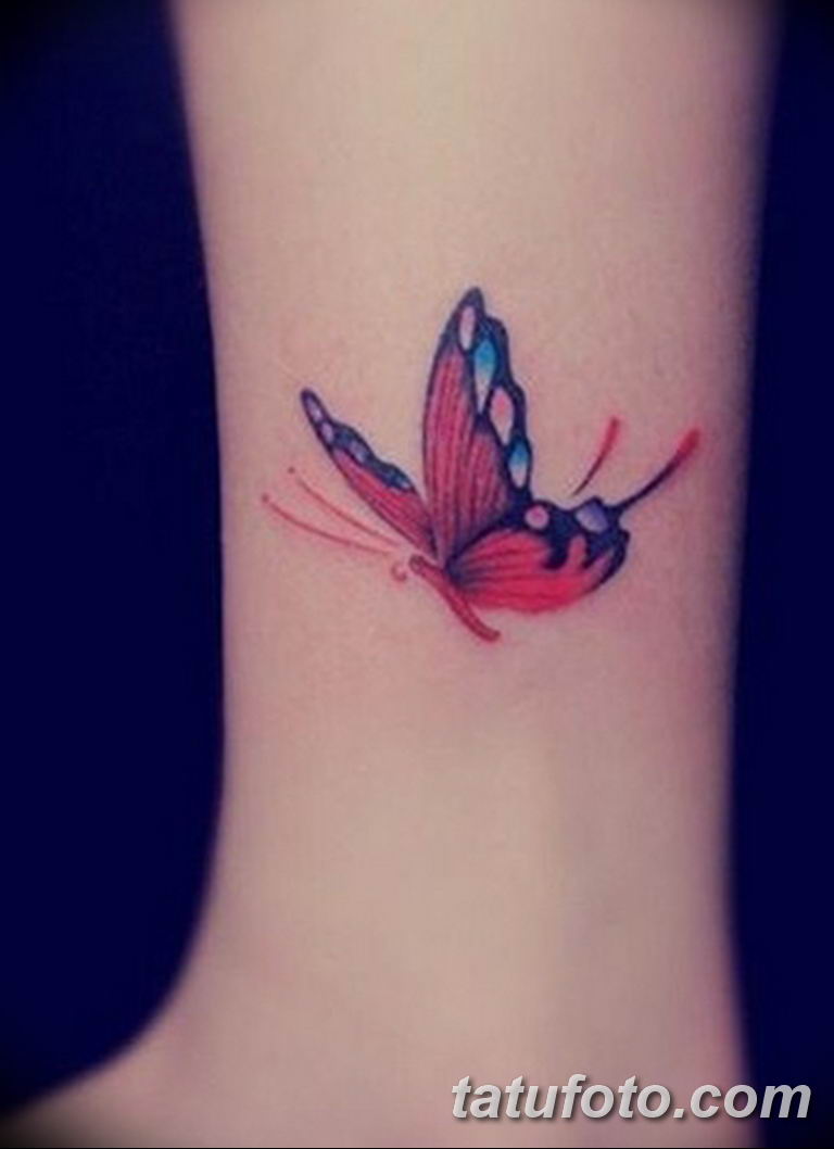 Фото красивое тату бабочка 12.08.2019 № 054 - beautiful butterfly tattoo - ...