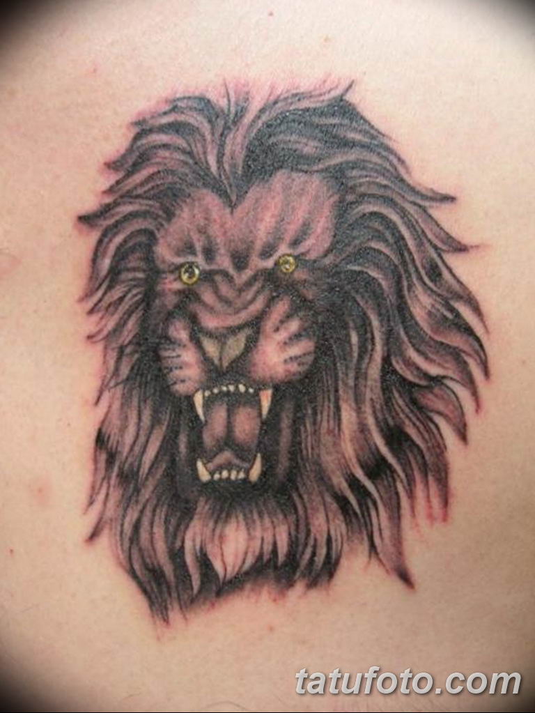 Татуировка свирепого Льва
