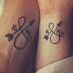 Фото красивое парное тату 12.08.2019 №001 - beautiful pair tattoo - tatufoto.com