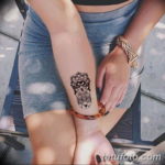 Фото красивые небольшие тату 12.08.2019 №074 - beautiful small tattoos - tatufoto.com