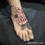 Фото красивые розы тату 12.08.2019 №008 - beautiful roses tattoo - tatufoto.com