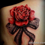 Фото красивые розы тату 12.08.2019 №013 - beautiful roses tattoo - tatufoto.com
