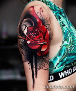 Фото красивые розы тату 12.08.2019 №016 - beautiful roses tattoo - tatufoto.com