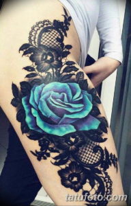 Фото красивые розы тату 12.08.2019 №020 - beautiful roses tattoo - tatufoto.com