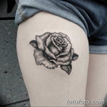 Фото красивые розы тату 12.08.2019 №021 - beautiful roses tattoo - tatufoto.com