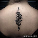 Фото красивые розы тату 12.08.2019 №022 - beautiful roses tattoo - tatufoto.com