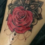 Фото красивые розы тату 12.08.2019 №041 - beautiful roses tattoo - tatufoto.com