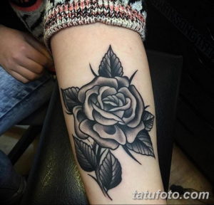 Фото красивые розы тату 12.08.2019 №044 - beautiful roses tattoo - tatufoto.com