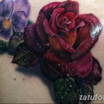 Фото красивые розы тату 12.08.2019 №045 - beautiful roses tattoo - tatufoto.com