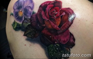 Фото красивые розы тату 12.08.2019 №045 - beautiful roses tattoo - tatufoto.com