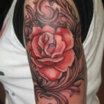 Фото красивые розы тату 12.08.2019 №048 - beautiful roses tattoo - tatufoto.com