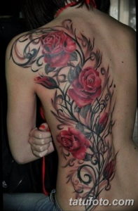 Фото красивые розы тату 12.08.2019 №054 - beautiful roses tattoo - tatufoto.com