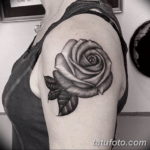 Фото красивые розы тату 12.08.2019 №055 - beautiful roses tattoo - tatufoto.com