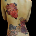 Фото красивые розы тату 12.08.2019 №056 - beautiful roses tattoo - tatufoto.com