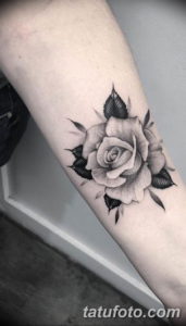 Фото красивые розы тату 12.08.2019 №066 - beautiful roses tattoo - tatufoto.com