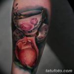 Фото красивые розы тату 12.08.2019 №069 - beautiful roses tattoo - tatufoto.com