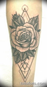 Фото красивые розы тату 12.08.2019 №081 - beautiful roses tattoo - tatufoto.com