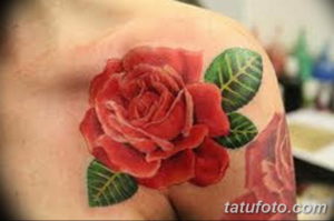 Фото красивые розы тату 12.08.2019 №082 - beautiful roses tattoo - tatufoto.com