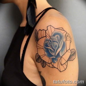 Фото красивые розы тату 12.08.2019 №085 - beautiful roses tattoo - tatufoto.com