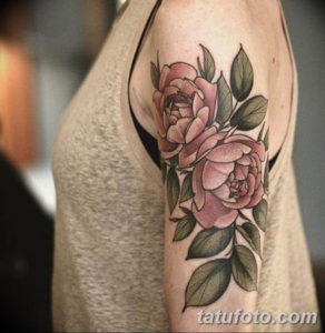 Фото красивые розы тату 12.08.2019 №095 - beautiful roses tattoo - tatufoto.com