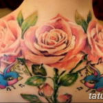 Фото красивые розы тату 12.08.2019 №099 - beautiful roses tattoo - tatufoto.com