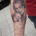 Фото красивые тату ангелов 12.08.2019 №023 - beautiful angels tattoos - tatufoto.com