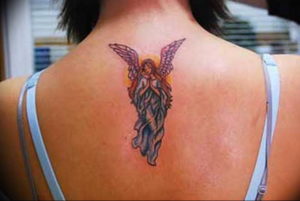 Фото красивые тату ангелов 12.08.2019 №029 - beautiful angels tattoos - tatufoto.com
