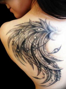 Фото красивые тату ангелов 12.08.2019 №032 - beautiful angels tattoos - tatufoto.com