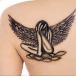 Фото красивые тату ангелов 12.08.2019 №050 - beautiful angels tattoos - tatufoto.com