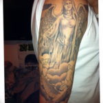 Фото красивые тату ангелов 12.08.2019 №059 - beautiful angels tattoos - tatufoto.com