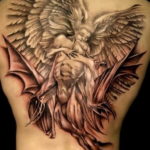 Фото красивые тату ангелов 12.08.2019 №062 - beautiful angels tattoos - tatufoto.com