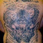 Фото красивые тату ангелов 12.08.2019 №066 - beautiful angels tattoos - tatufoto.com