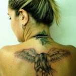 Фото красивые тату ангелов 12.08.2019 №069 - beautiful angels tattoos - tatufoto.com