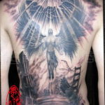 Фото красивые тату ангелов 12.08.2019 №071 - beautiful angels tattoos - tatufoto.com