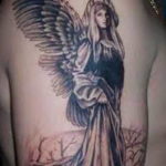 Фото красивые тату ангелов 12.08.2019 №073 - beautiful angels tattoos - tatufoto.com