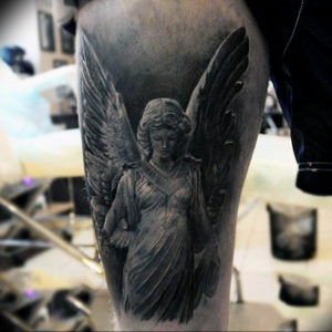 Фото красивые тату ангелов 12.08.2019 №079 - beautiful angels tattoos - tatufoto.com