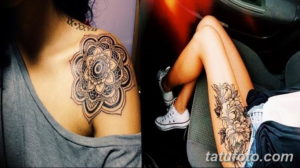 Фото красивые тату для девушек 12.08.2019 №040 - beautiful tattoos for girls - tatufoto.com