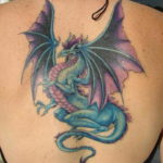 Фото красивые тату драконов 12.08.2019 №002 - beautiful dragon tattoos - tatufoto.com