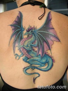 Фото красивые тату драконов 12.08.2019 №002 - beautiful dragon tattoos - tatufoto.com