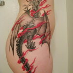 Фото красивые тату драконов 12.08.2019 №005 - beautiful dragon tattoos - tatufoto.com