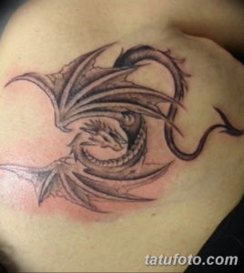 Фото красивые тату драконов 12.08.2019 №009 - beautiful dragon tattoos - tatufoto.com