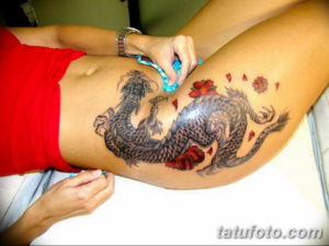 Фото красивые тату драконов 12.08.2019 №012 - beautiful dragon tattoos - tatufoto.com