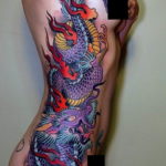 Фото красивые тату драконов 12.08.2019 №013 - beautiful dragon tattoos - tatufoto.com