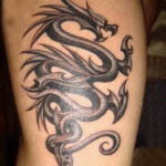 Фото красивые тату драконов 12.08.2019 №015 - beautiful dragon tattoos - tatufoto.com