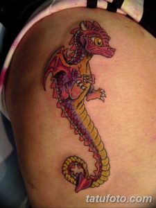 Фото красивые тату драконов 12.08.2019 №016 - beautiful dragon tattoos - tatufoto.com