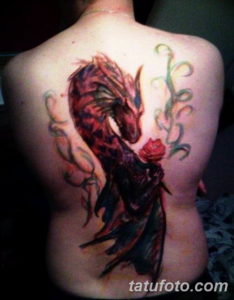 Фото красивые тату драконов 12.08.2019 №017 - beautiful dragon tattoos - tatufoto.com