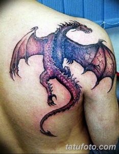 Фото красивые тату драконов 12.08.2019 №018 - beautiful dragon tattoos - tatufoto.com